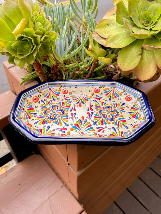 Talavera Medium Bowl Plate (Fiesta)