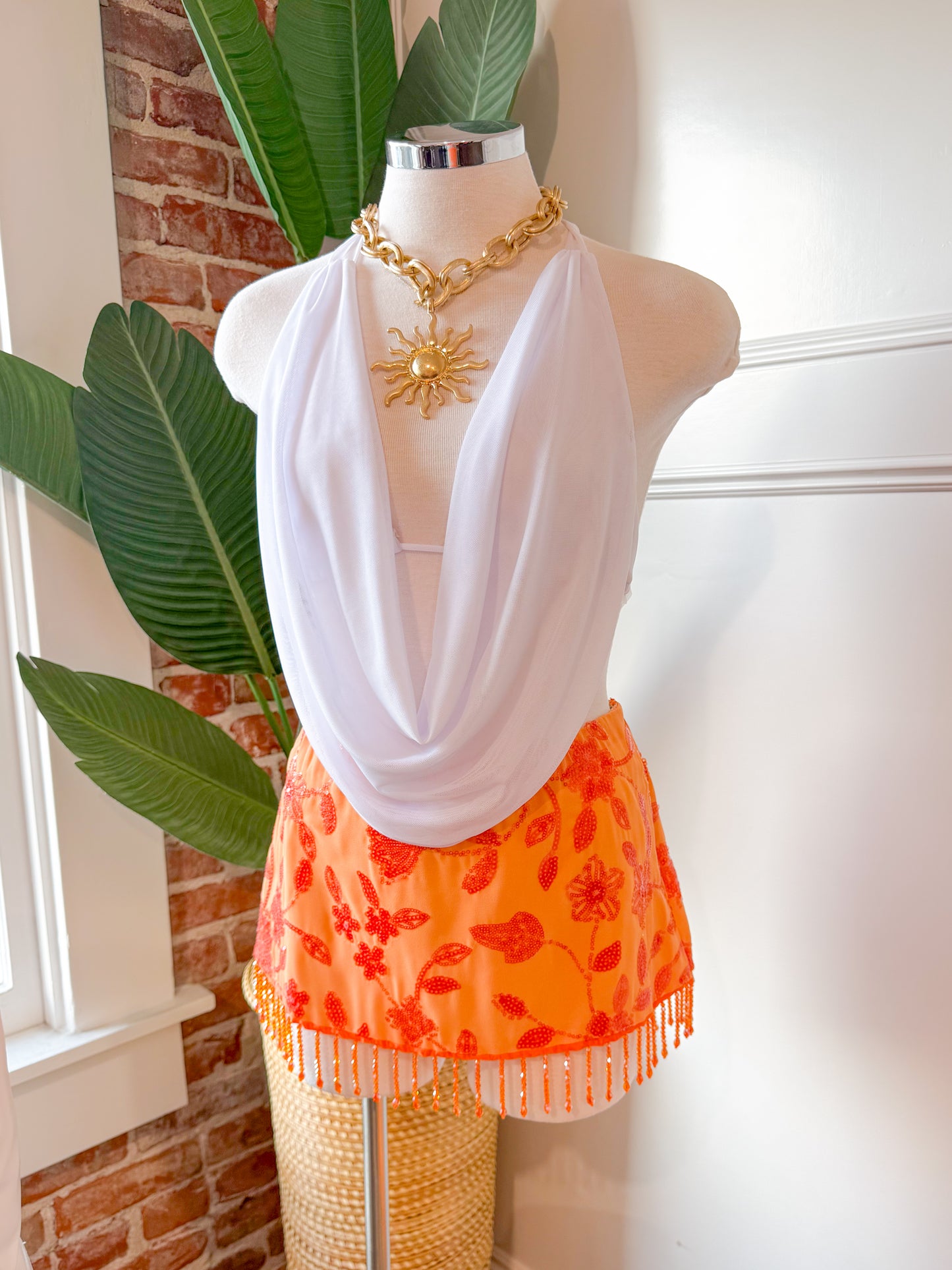 Sunset Queen Skirt (Orange) PRE ORDER ARRIVING 7/30