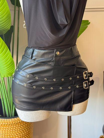 Sin Miedo Skort Black