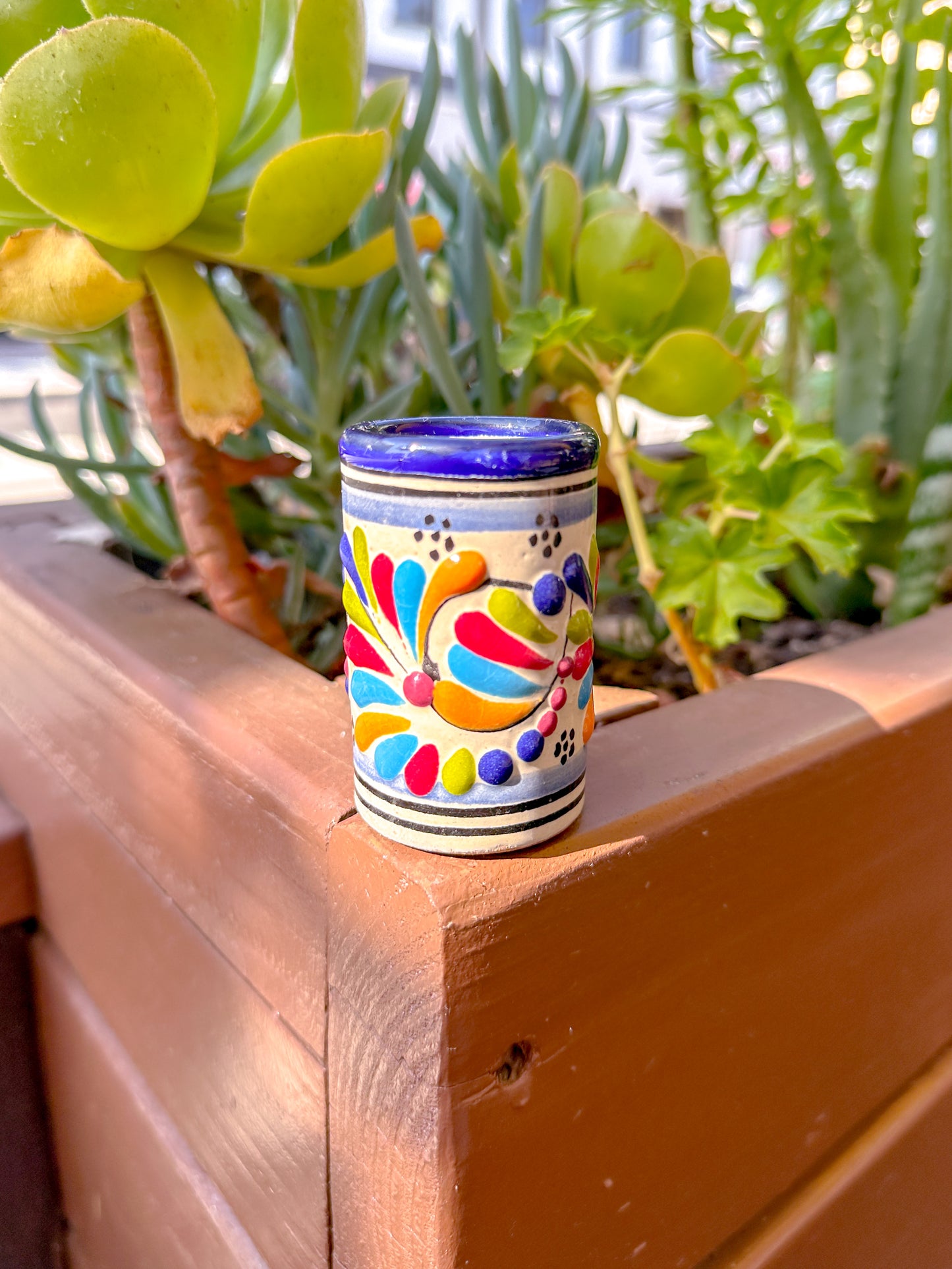 Artisanal Circle Shot Glass (Fiesta)