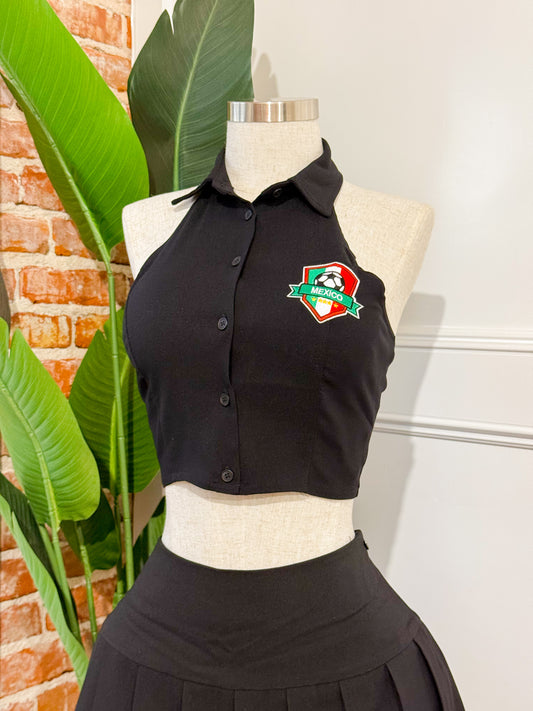 Mexico Button Up Halter