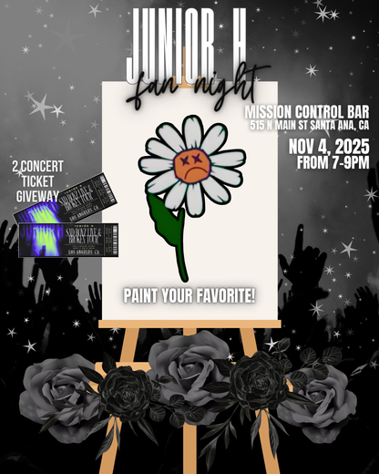 Junior H Fan Night Paint & Sip (Nov 4th)