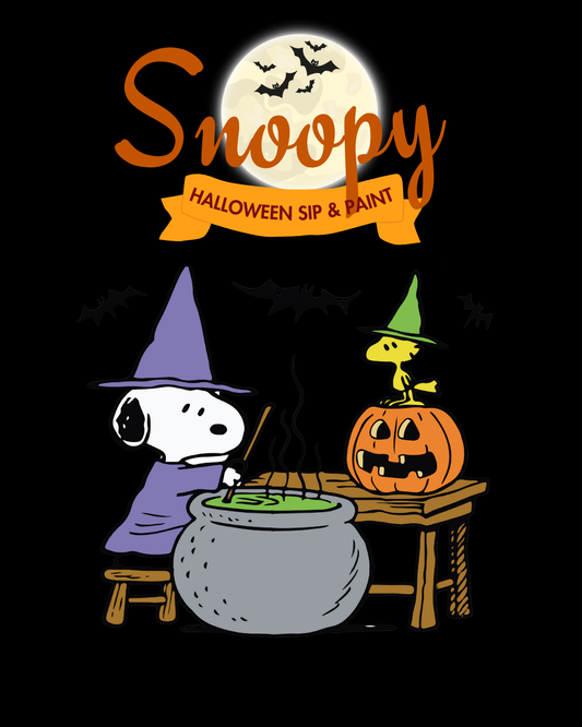 Halloween Snoopy Paint Night (Oct 25-27)