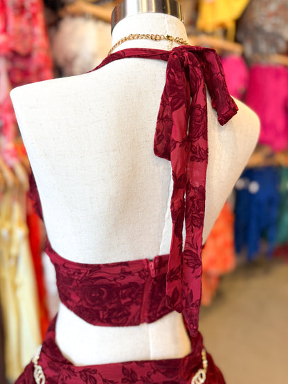 Money Moves Set (Burgundy)