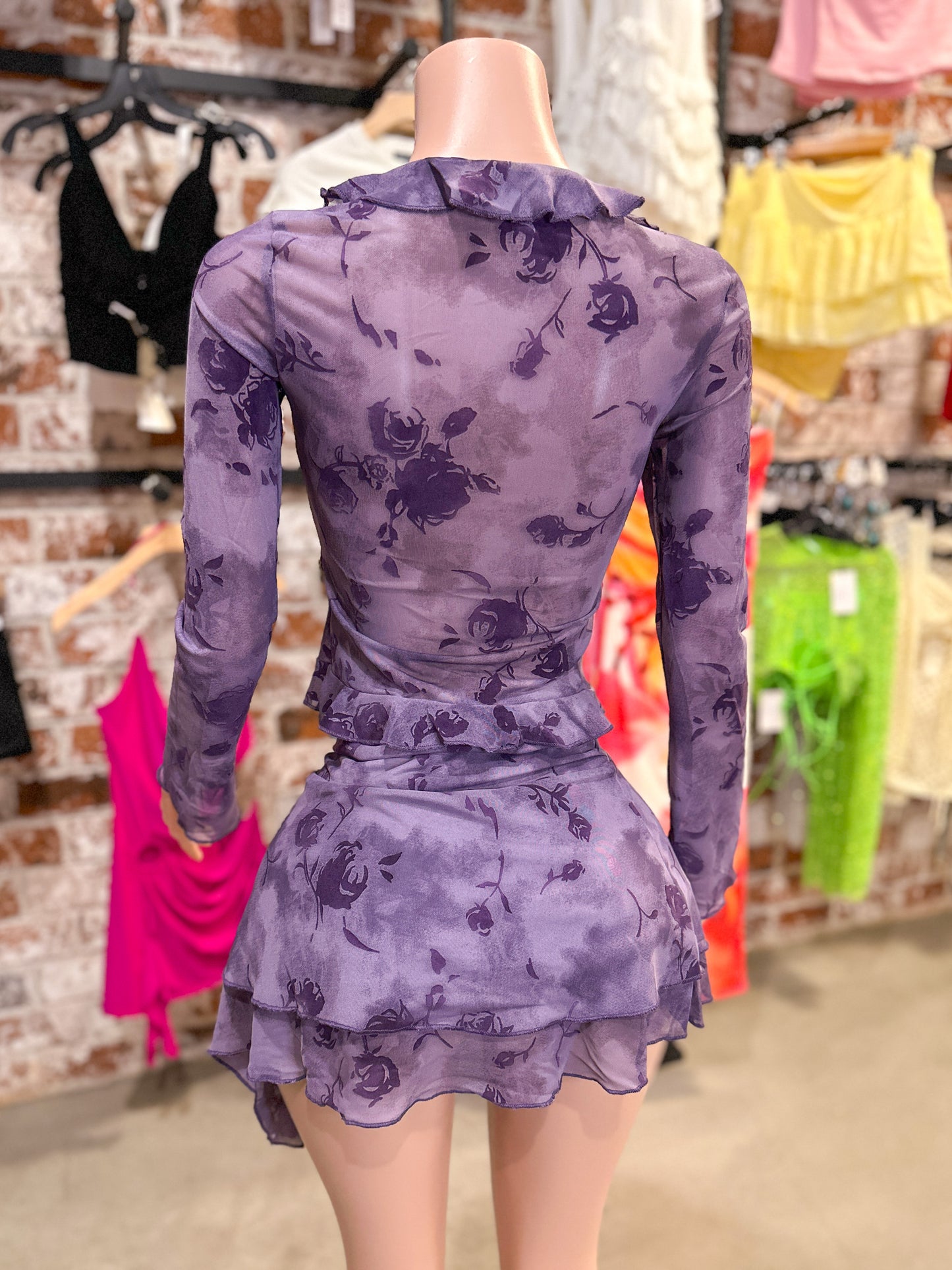 Purple Abstract Set