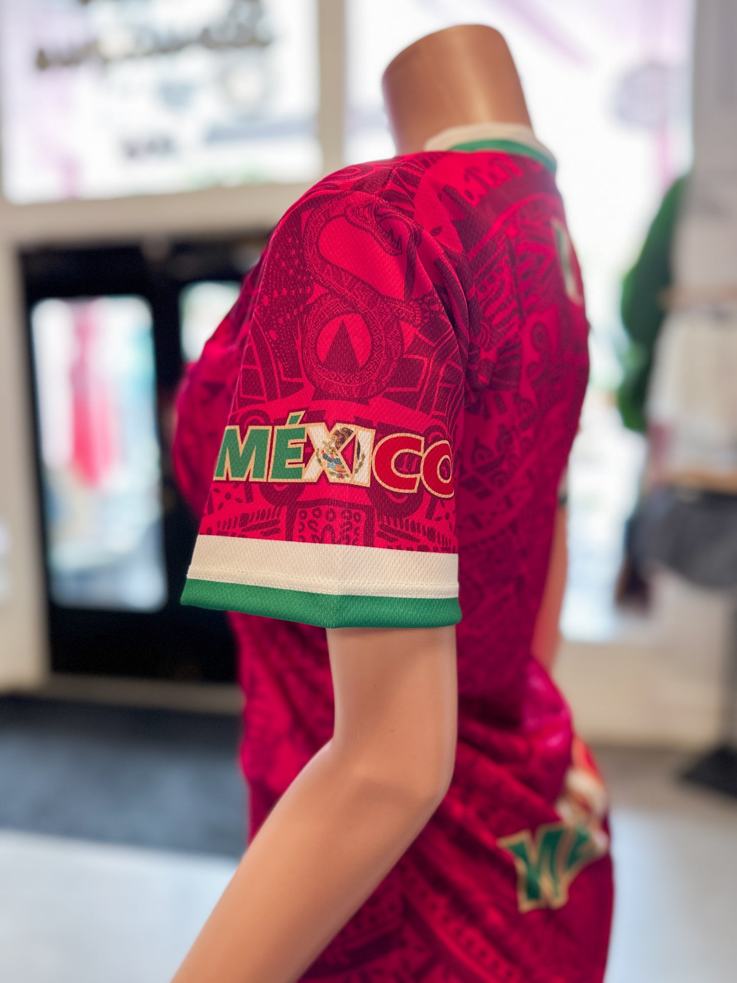 Mexico Virgen Jersey (Hot Pink)
