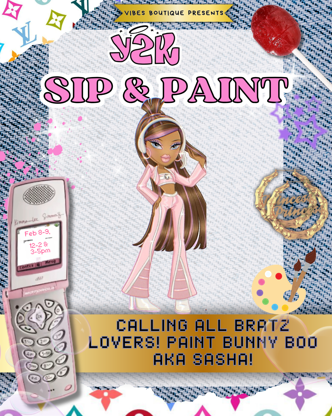 2000's Sip & Paint (Feb 8-9)