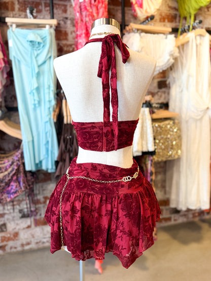 Money Moves Set (Burgundy)