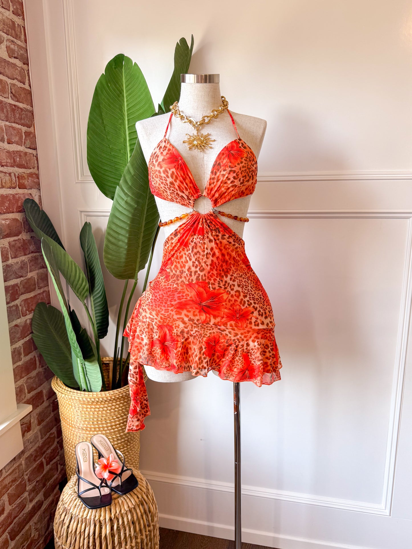 Tropi Heat Mini Dress