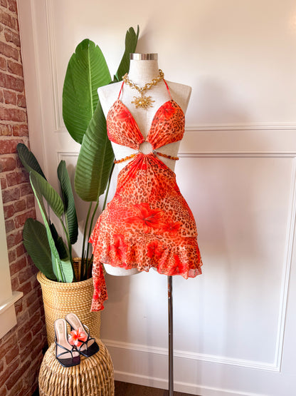 Tropi Heat Mini Dress