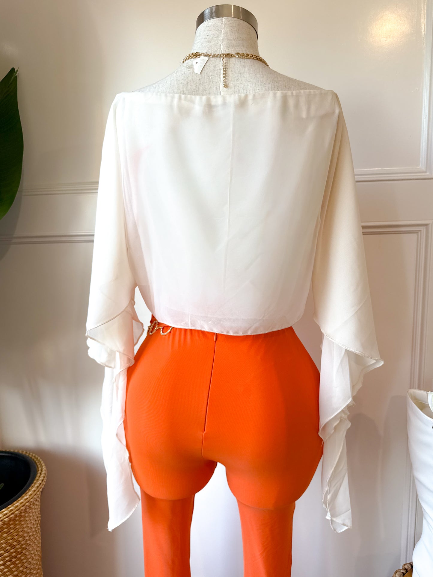 Provenza Drape Top (Cream)