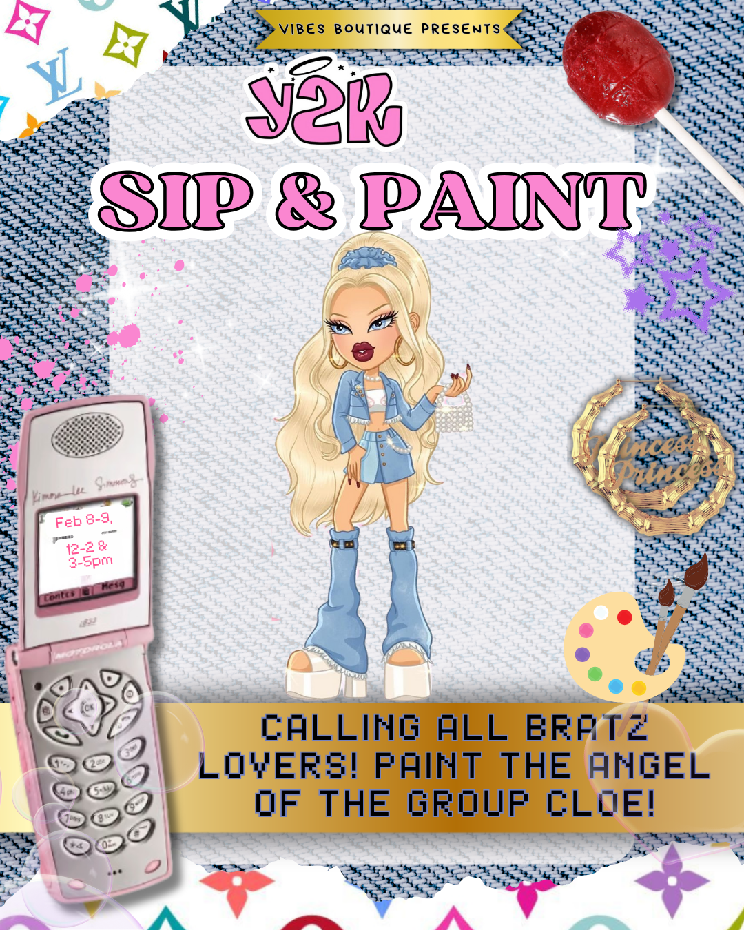 2000's Sip & Paint (Feb 8-9)