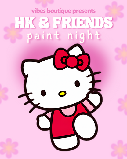 Hello Kitty & Friends Summer Paint Night