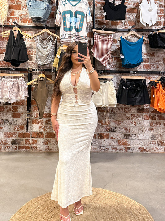 Top & Maxi Skirt Set