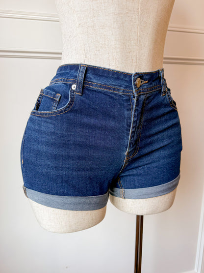 Baddie Shorts (Dark Blue)