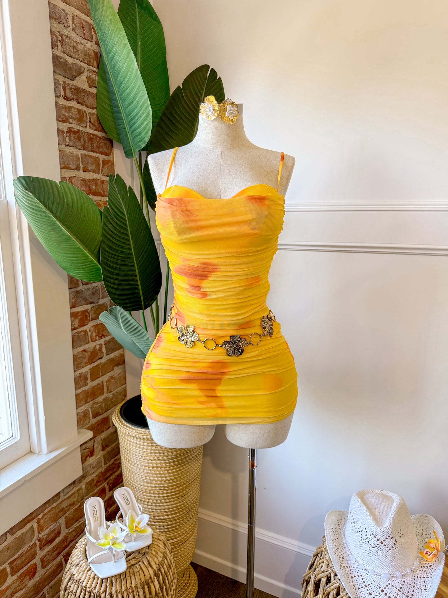 Pineapple Mami Dress