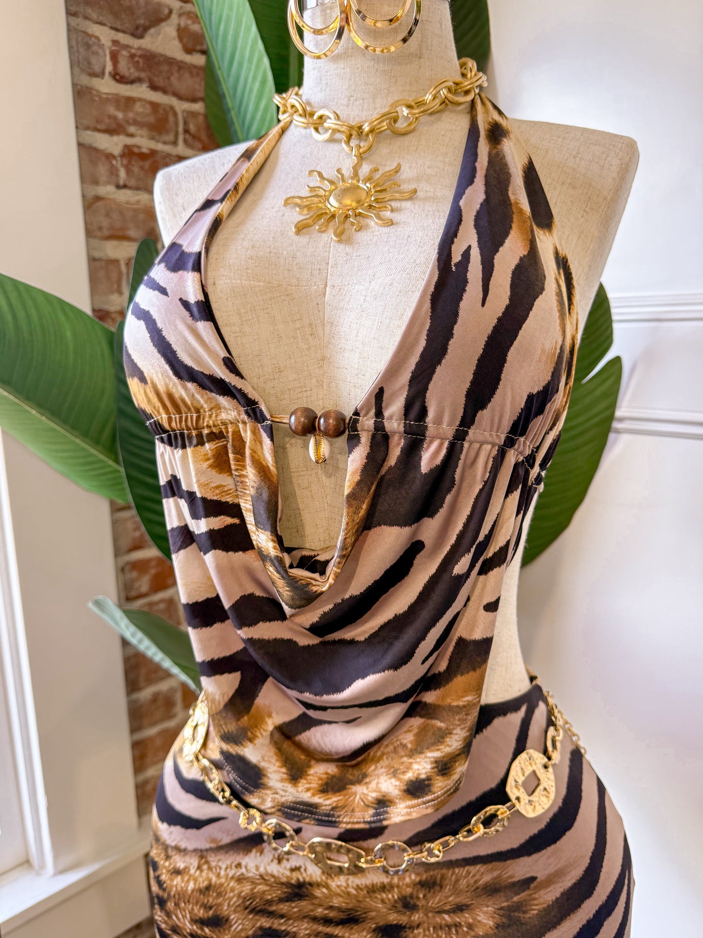 Safari Baddie Dress