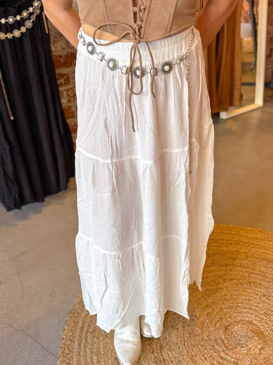 Evelyn Skirt (White)