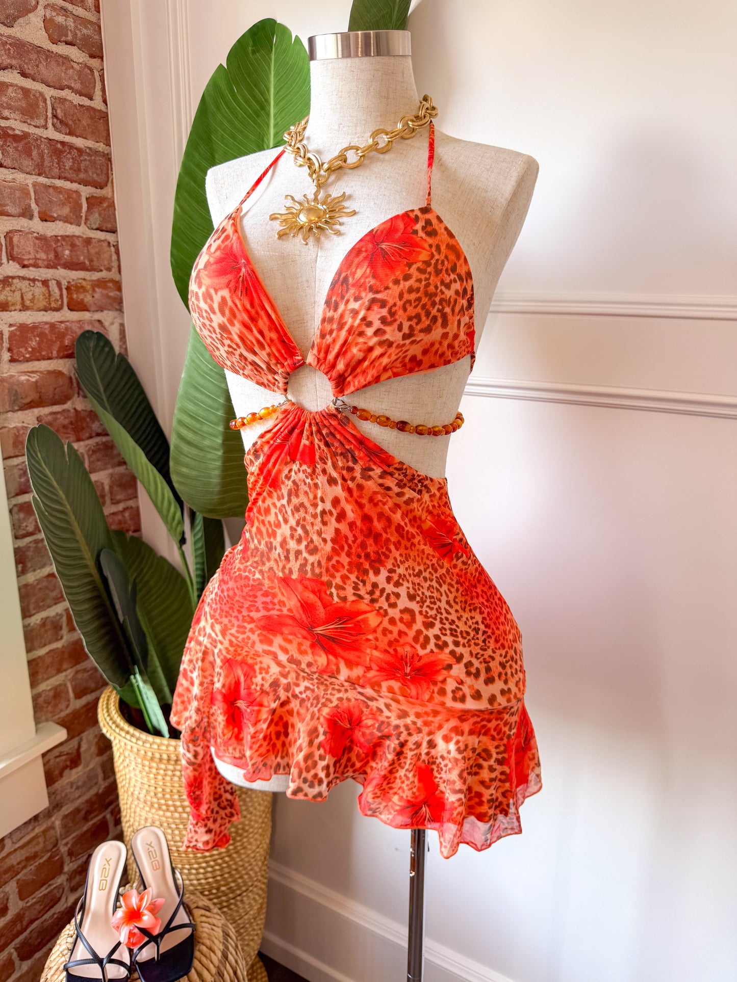 Tropi Heat Mini Dress
