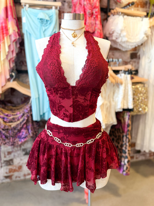 Money Moves Set (Burgundy)