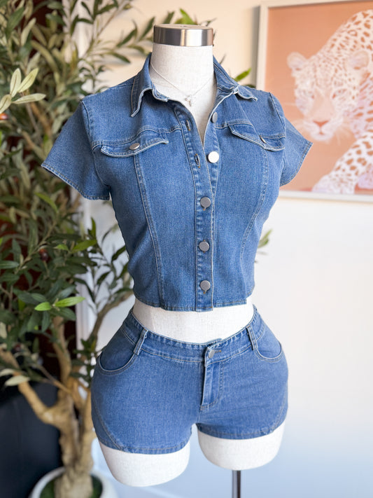 Signature Denim Set (PRE ORDER ETA 10/31)