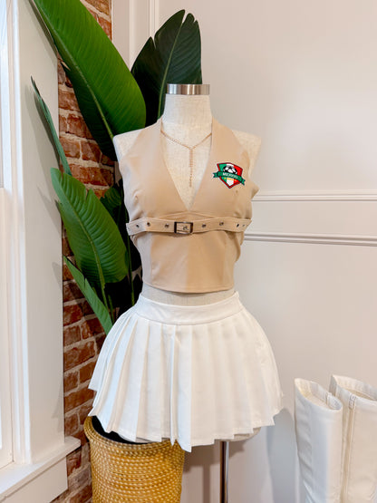 Mexico Belt Halter (Taupe)