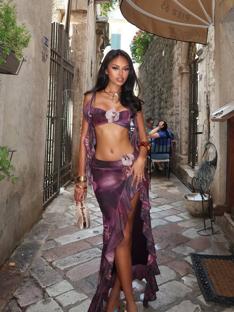 Kali Purple Orchid Set