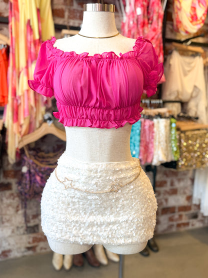 Brunch & Boujee Top (Pink)