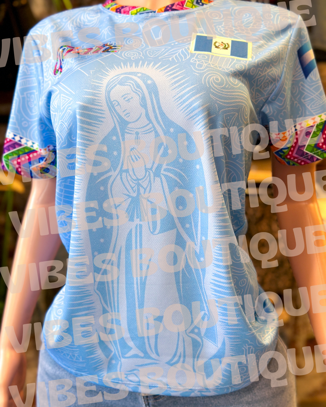 Guate Virgen Jersey (Baby Blue)