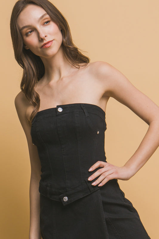 Black Denim Set