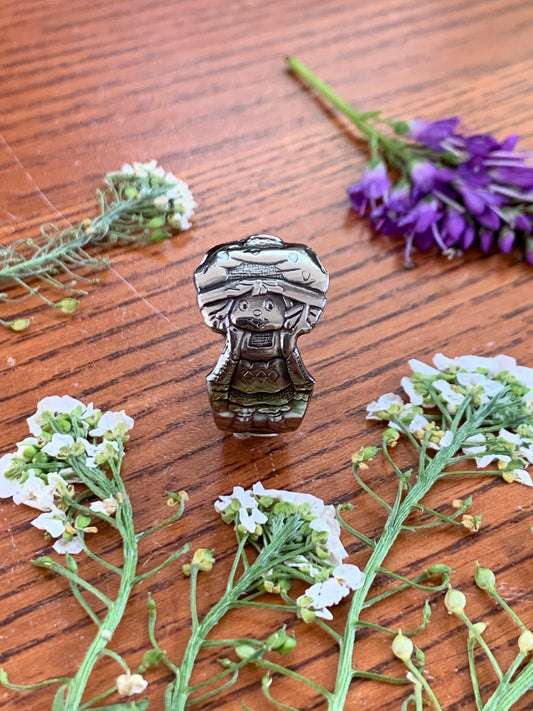 "Strawberry Girl" Spoon Ring