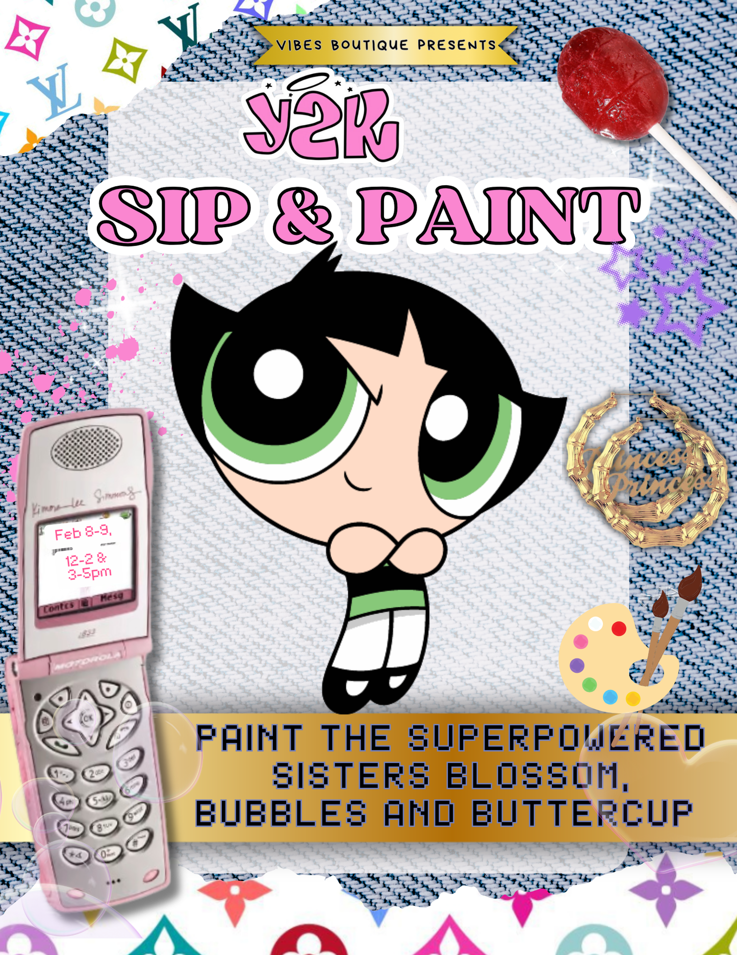 2000's Sip & Paint (Feb 8-9)