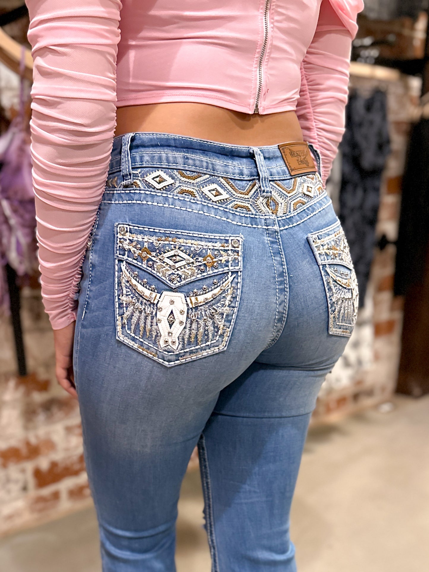 Kali Embroidered Jeans