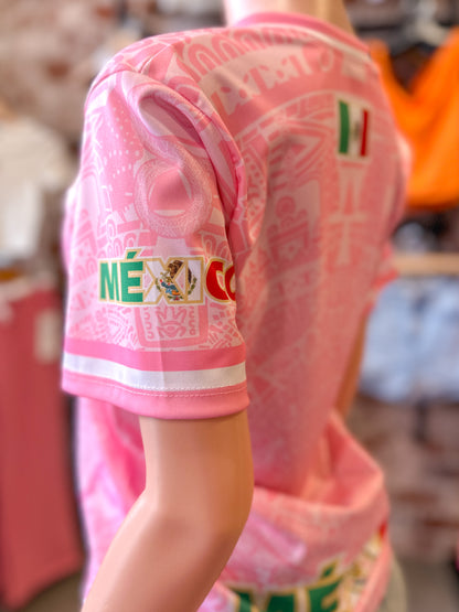 Mexico Virgen Jersey (Bubble Gum Pink)