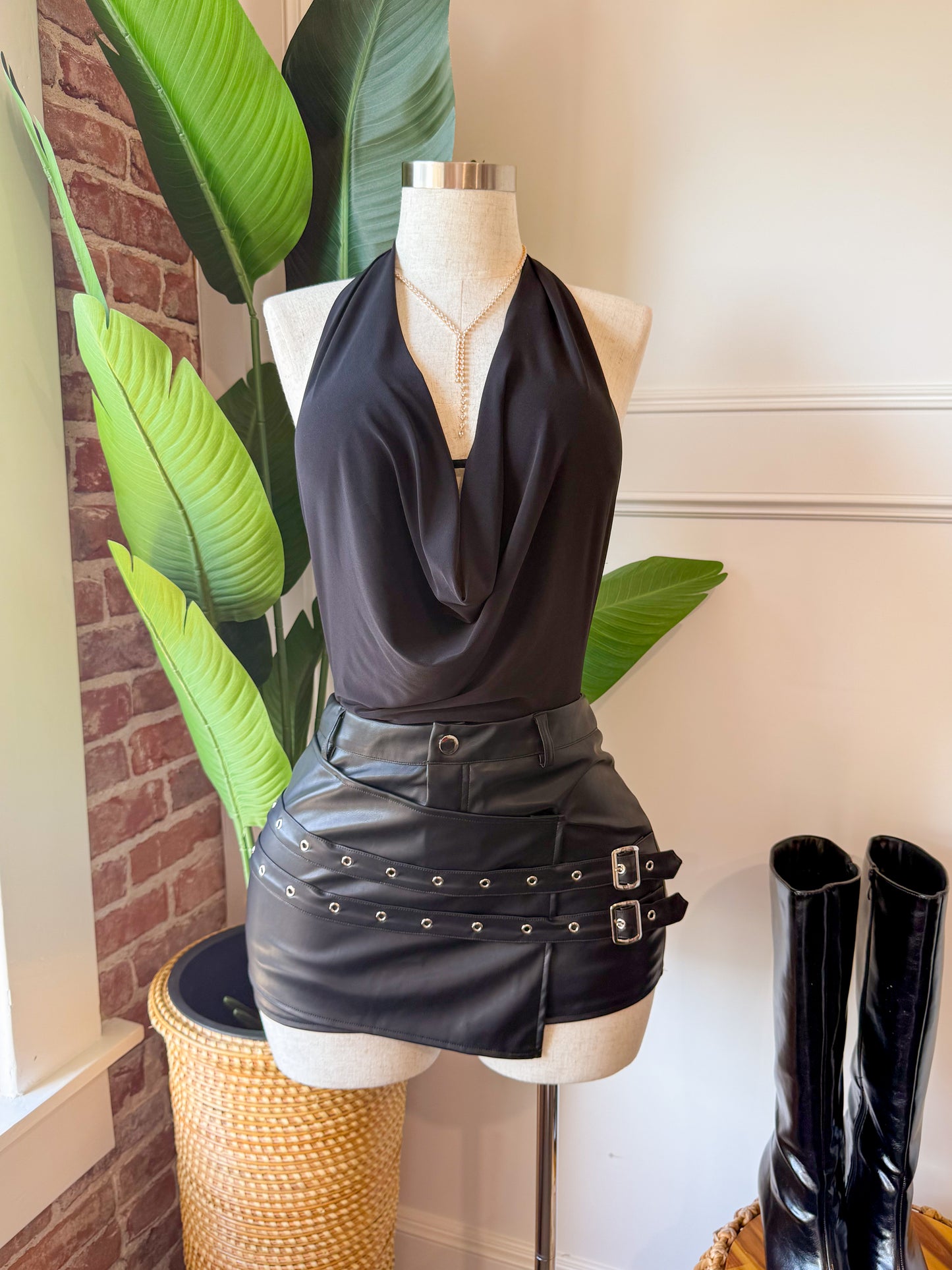 Sin Miedo Skort Black