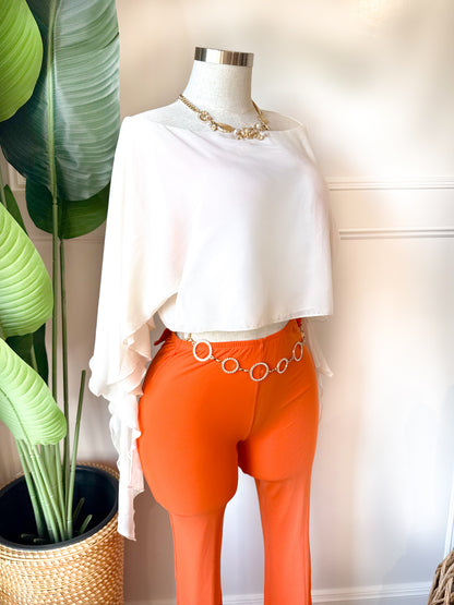 Provenza Drape Top (Cream)