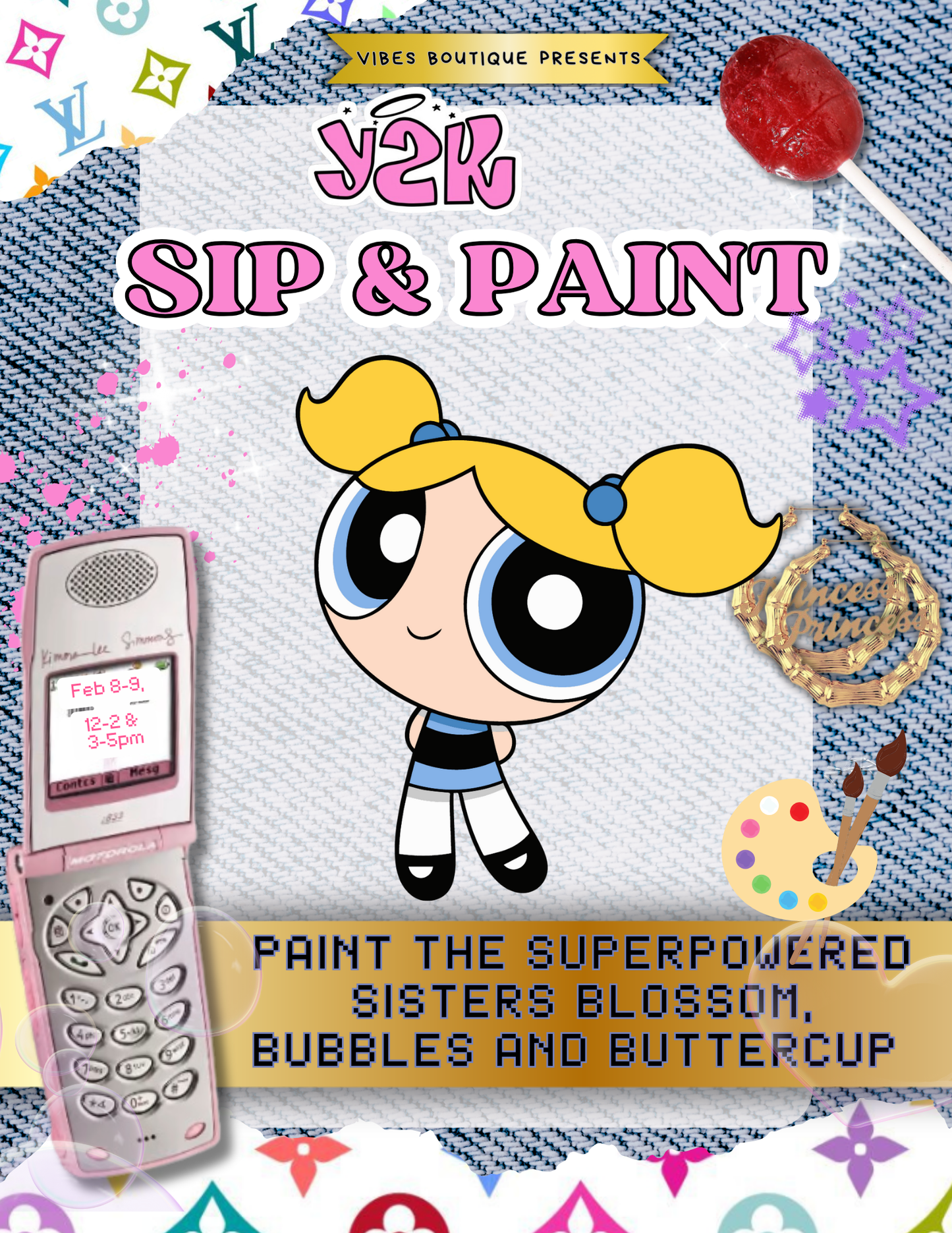 2000's Sip & Paint (Feb 8-9)