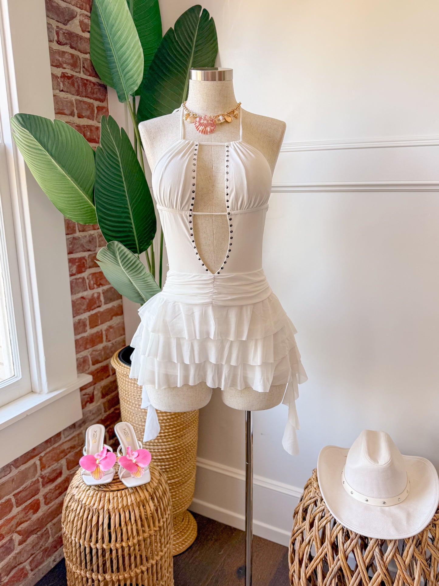 Se Puso Linda Dress (White)