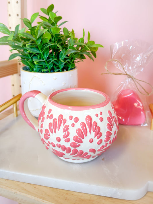 Artisanal Low Regular Mugs (Pink)