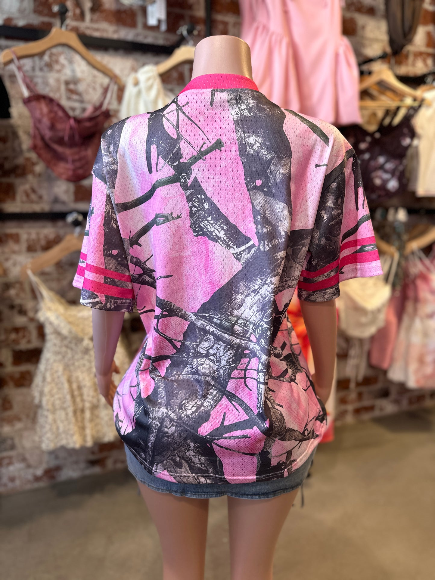 Camo Pink Jersey
