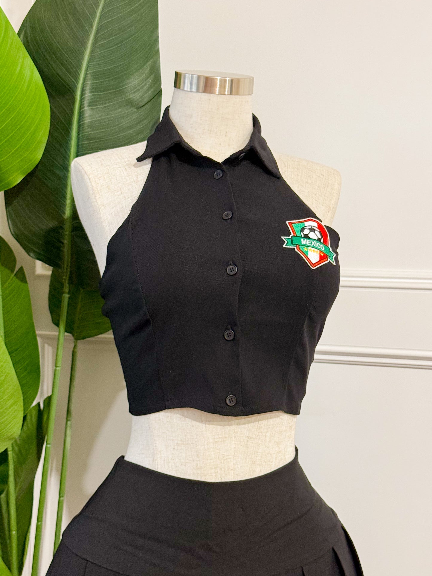 Mexico Button Up Halter