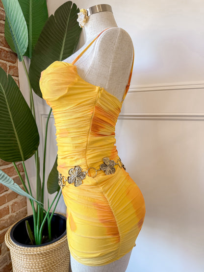 Pineapple Mami Dress