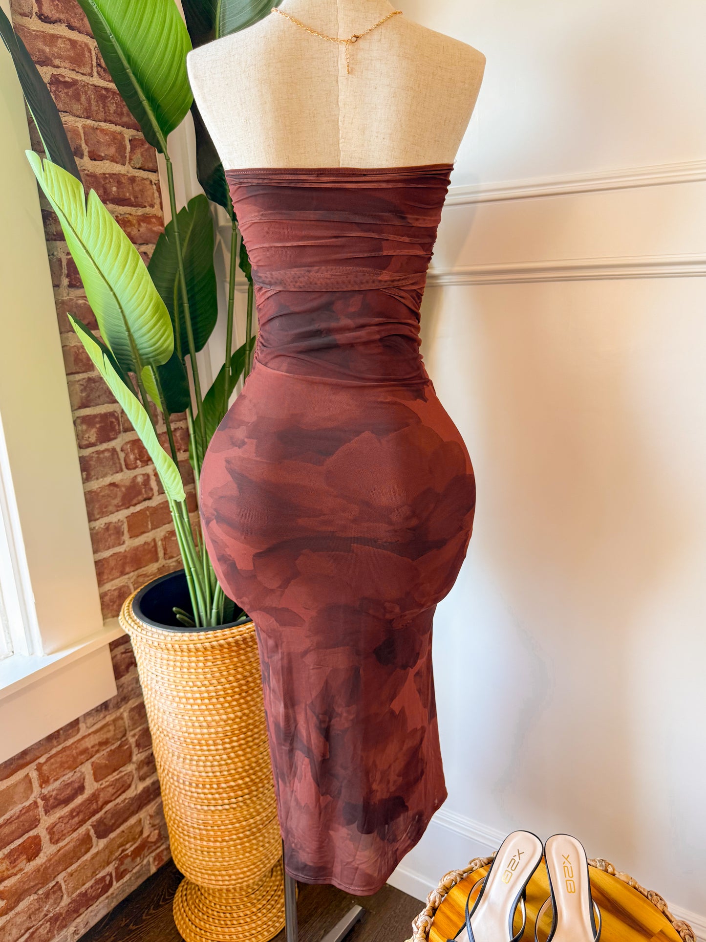 Bronze Siren Dress