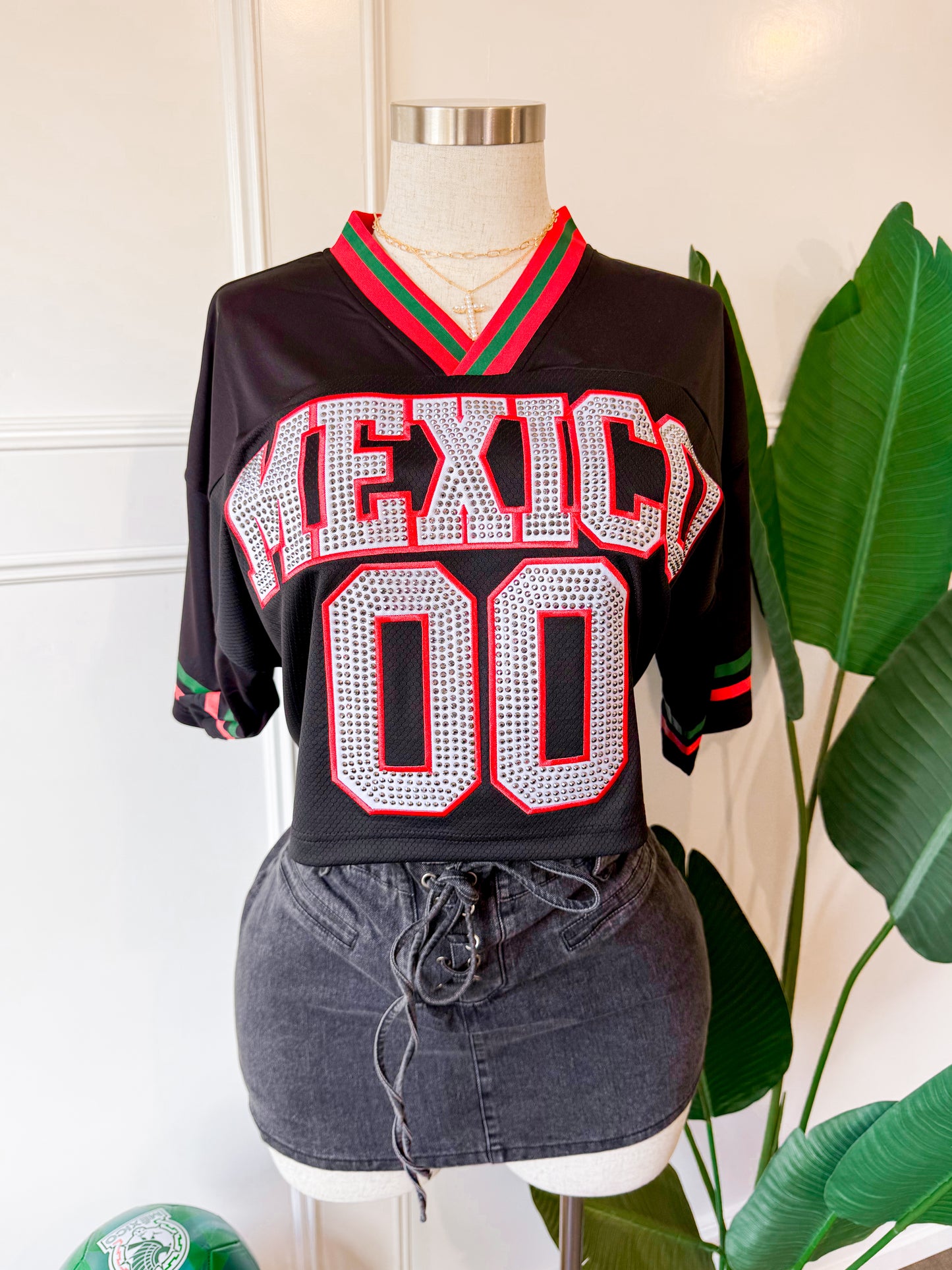Bling Mexico Jersey (Black)