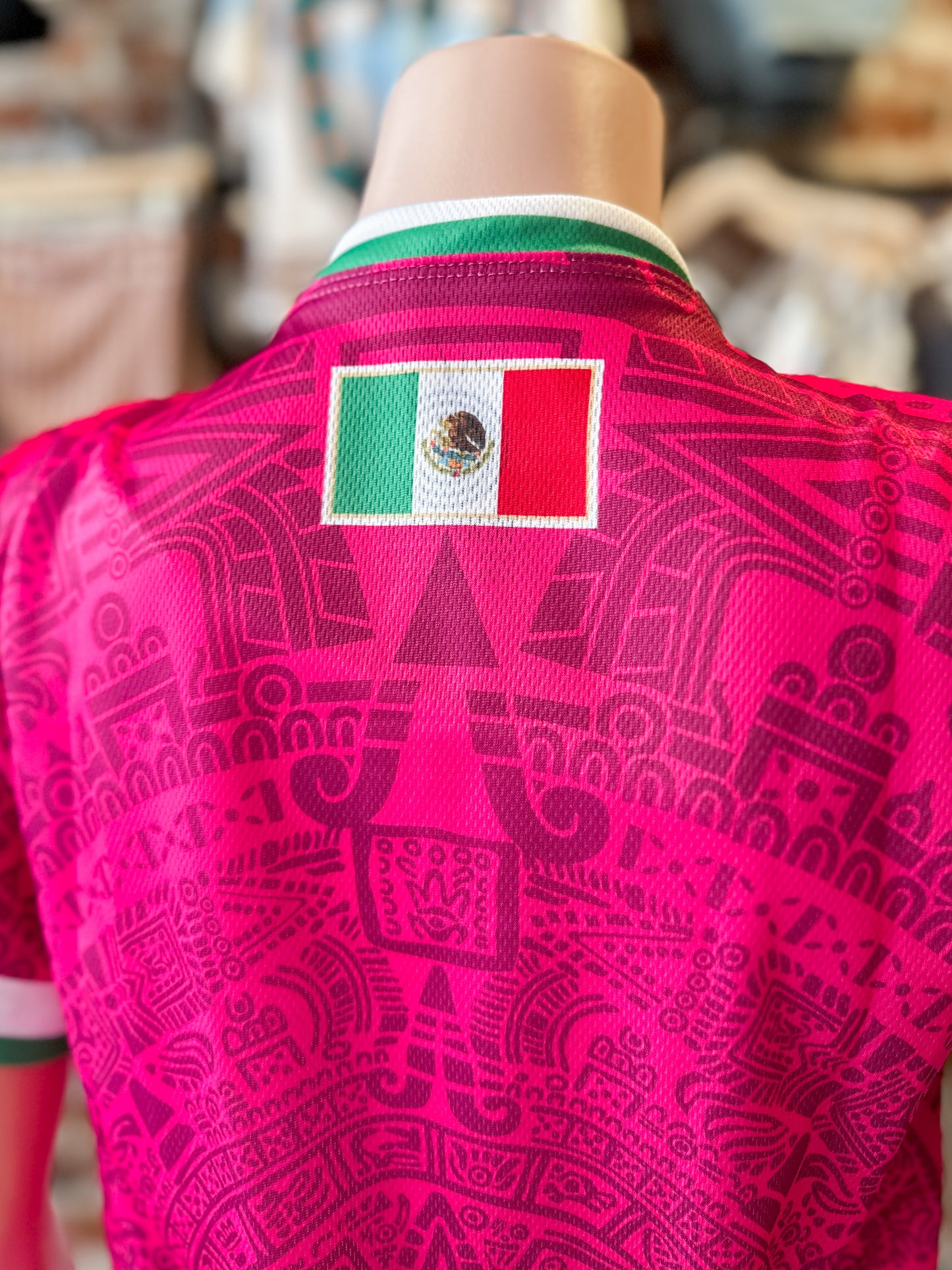 Mexico Virgen Jersey (Hot Pink)