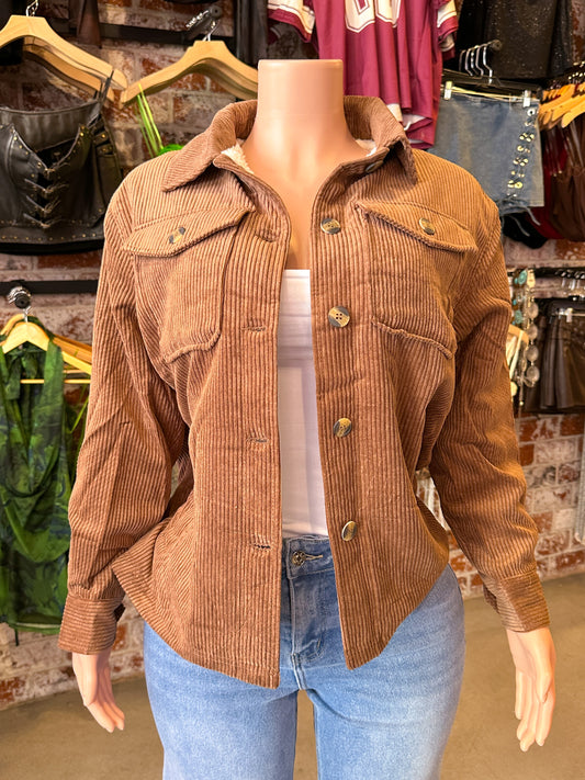 Warm Shacket (Brown)