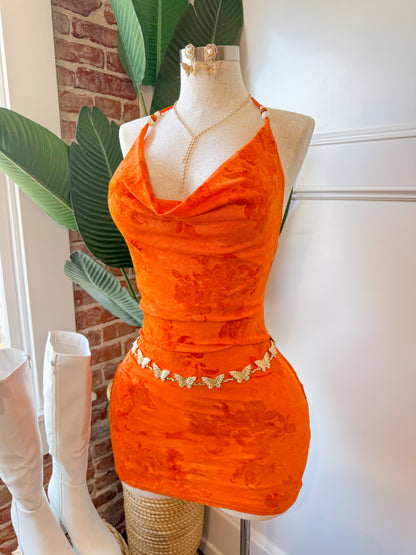 Mamiii Dress (Orange)