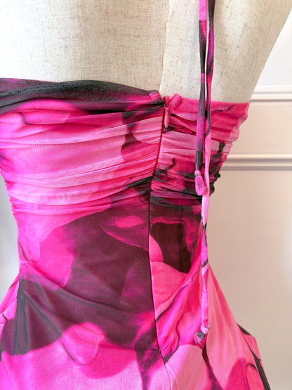 Contigo Dress (Fuchsia)