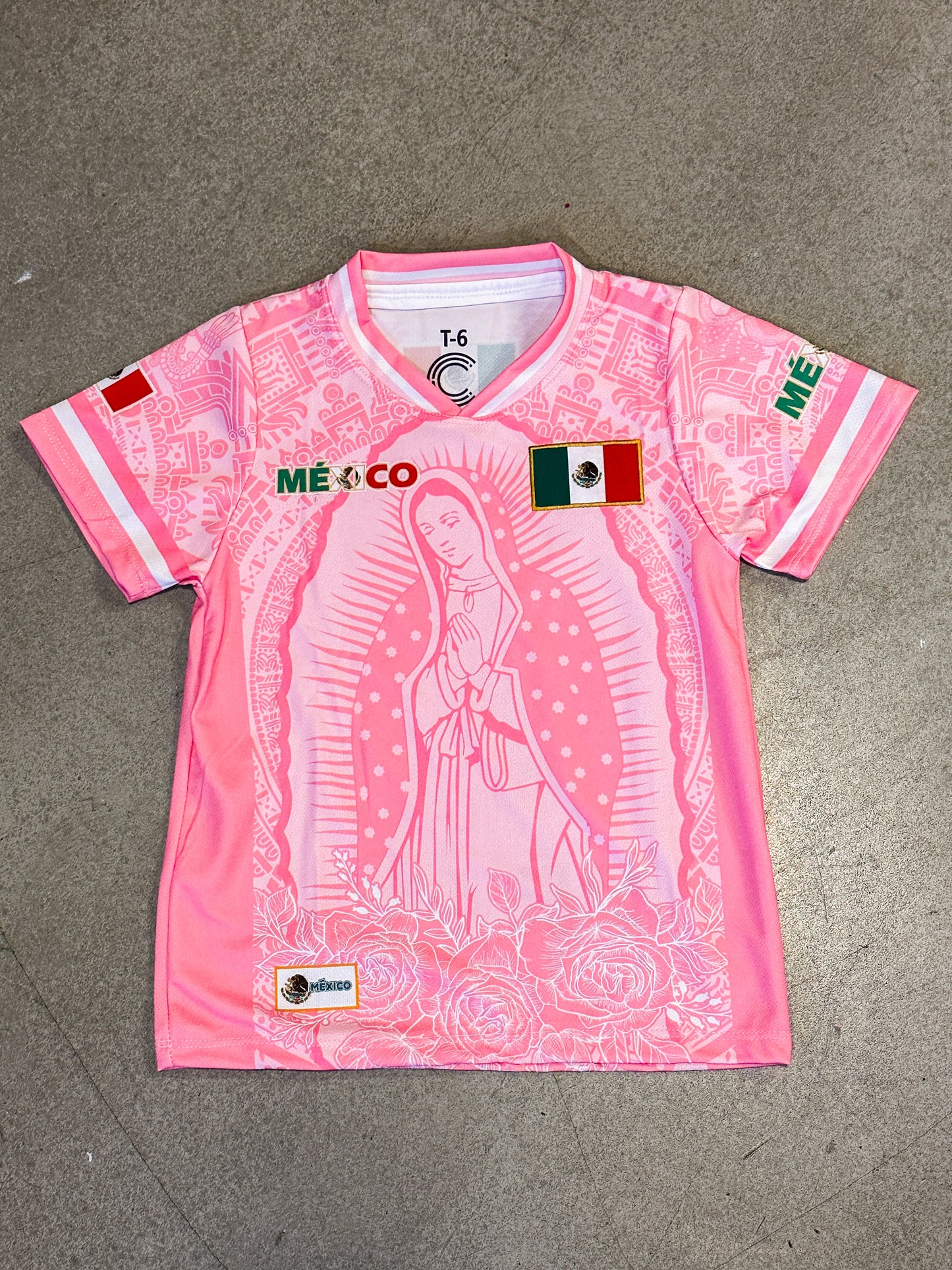 Toddler Mexico Jersey Set (Pink)