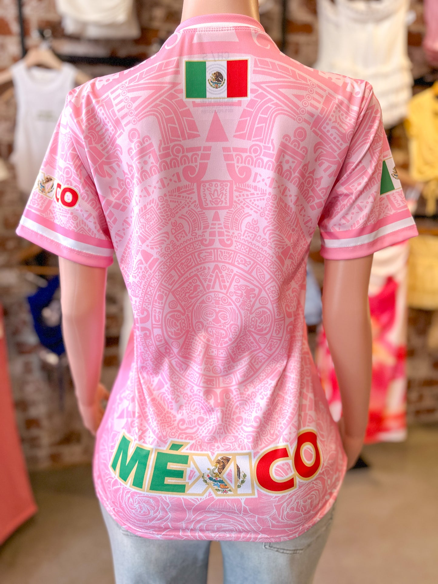 Mexico Virgen Jersey (Bubble Gum Pink)
